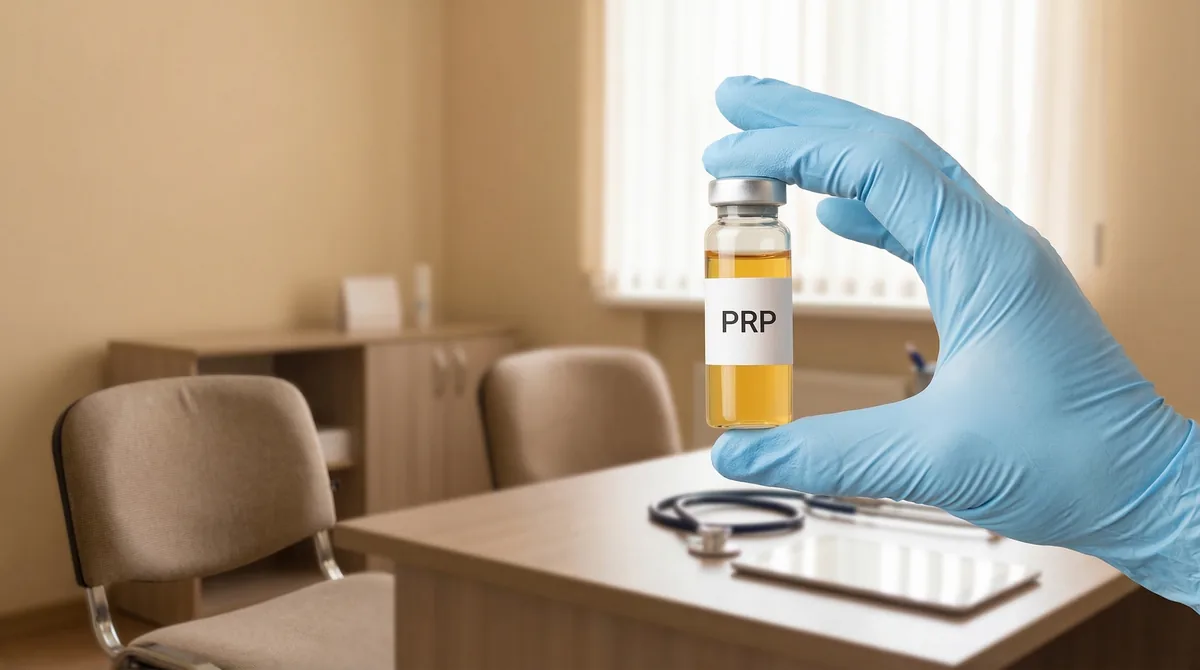 Modern dermatology clinic treatment room